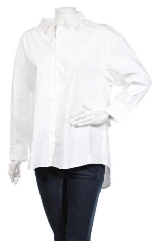 Γυναικείο πουκάμισο Justfab, Μέγεθος M, Χρώμα Λευκό, Βαμβάκι, Τιμή 6,40 €