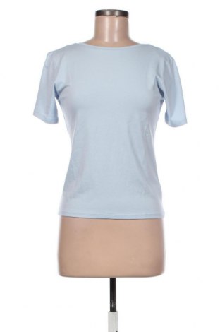 Дамска тениска NU-IN, Размер XS, Цвят Син, 64% лиосел, 32% памук, 4% еластан, Цена 26,55 лв.