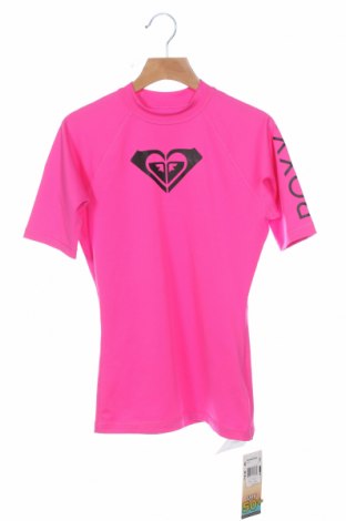 Γυναικείο t-shirt Roxy, Μέγεθος S, Χρώμα Ρόζ , 92% πολυεστέρας, 8% ελαστάνη, Τιμή 20,19 €