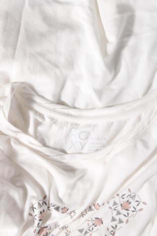 Γυναικείο t-shirt Roxy, Μέγεθος L, Χρώμα Λευκό, 65% πολυεστέρας, 35% βισκόζη, Τιμή 17,78 €