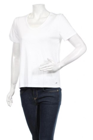 Γυναικείο t-shirt S.Oliver, Μέγεθος S, Χρώμα Λευκό, Βαμβάκι, Τιμή 8,01 €
