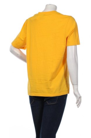 Γυναικείο t-shirt Superdry, Μέγεθος L, Χρώμα Κίτρινο, Βαμβάκι, Τιμή 20,36 €