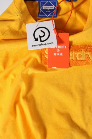 Γυναικείο t-shirt Superdry, Μέγεθος L, Χρώμα Κίτρινο, Βαμβάκι, Τιμή 20,36 €