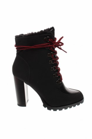 Γυναικεία μποτάκια Shoedazzle, Μέγεθος 38, Χρώμα Μαύρο, Κλωστοϋφαντουργικά προϊόντα, δερματίνη, Τιμή 19,67 €