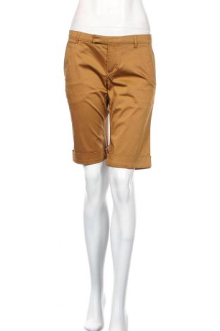 Дамски къс панталон Boss Orange, Размер S, Цвят Кафяв, 96% памук, 4% еластан, Цена 127,30 лв.