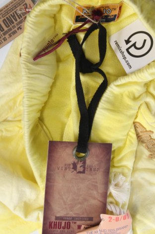 Дамски къс панталон Khujo, Размер S, Цвят Жълт, Цена 45,15 лв.