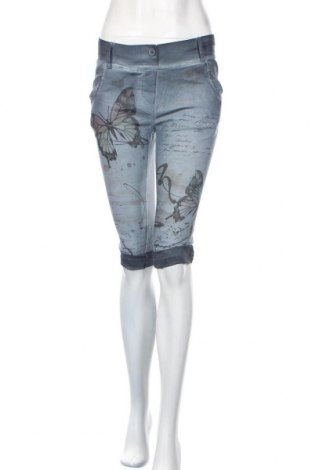 Pantaloni scurți de femei Made In Italy, Mărime S, Culoare Albastru, Preț 88,82 Lei
