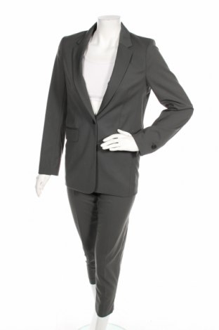 Γυναικείο κοστούμι H&M, Μέγεθος XS, Χρώμα Γκρί, 65% πολυεστέρας, 32% βισκόζη, 3% ελαστάνη, Τιμή 32,16 €