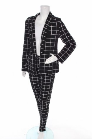 Damen Kostüm SHEIN, Größe M, Farbe Schwarz, 95% Polyester, 5% Elastan, Preis 47,32 €