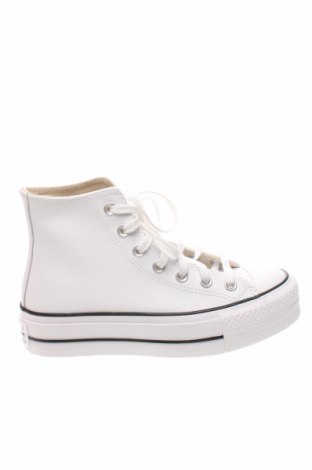Dámske topánky  Converse, Veľkosť 36, Farba Biela, Pravá koža , Cena  53,27 €
