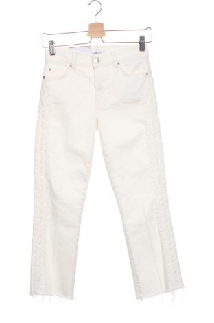Γυναικείο παντελόνι 7 For All Mankind, Μέγεθος XS, Χρώμα Λευκό, Τιμή 35,16 €