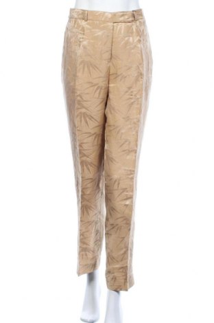 Дамски панталон Etro, Размер XL, Цвят Кафяв, 71% лен, 29% коприна, Цена 643,05 лв.