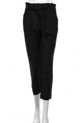Pantaloni de femei H&M, Mărime M, Culoare Negru, 92% viscoză, 8% poliester, Preț 92,84 Lei