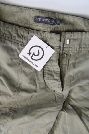 Дамски панталон Review, Размер S, Цвят Зелен, Цена 36,75 лв.