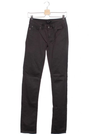 Дамски панталон Teddy Smith, Размер S, Цвят Сив, Памук, Цена 58,65 лв.