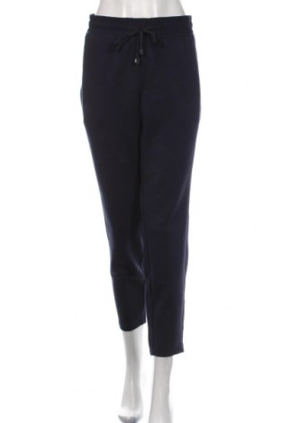Дамски панталон Tom Tailor, Размер L, Цвят Син, 51% полиестер, 42% вискоза, 7% еластан, Цена 69,30 лв.
