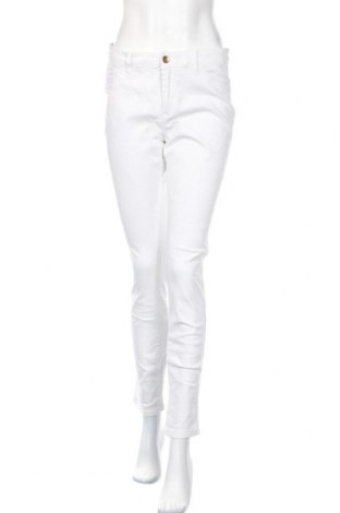 Дамски панталон Yessica, Размер M, Цвят Бял, 98% памук, 2% еластан, Цена 35,00 лв.