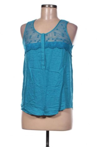 Γυναικείο αμάνικο μπλουζάκι Naf Naf, Μέγεθος M, Χρώμα Μπλέ, Τιμή 21,34 €