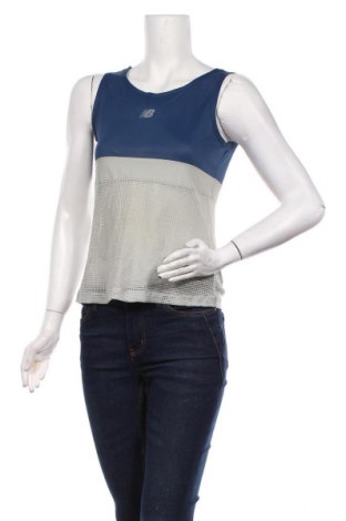 Γυναικείο αμάνικο μπλουζάκι New Balance, Μέγεθος M, Χρώμα  Μπέζ, Πολυαμίδη, πολυεστέρας, Τιμή 23,51 €