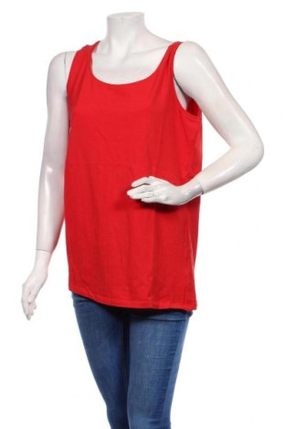 Damska koszulka na ramiączkach Street One, Rozmiar XL, Kolor Czerwony, 95% bawełna, 5% elastyna, Cena 67,17 zł