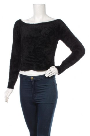 Дамски пуловер H&M Divided, Размер M, Цвят Черен, Цена 33,60 лв.