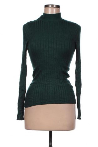 Γυναικείο πουλόβερ Lefties, Μέγεθος M, Χρώμα Πράσινο, 80% βισκόζη, 20% πολυαμίδη, Τιμή 20,78 €