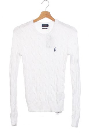 Dámský svetr Polo By Ralph Lauren, Velikost XS, Barva Bílá, Bavlna, Cena  2 932,00 Kč