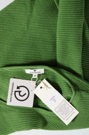 Дамски пуловер Tom Tailor, Размер S, Цвят Зелен, Памук, Цена 62,30 лв.