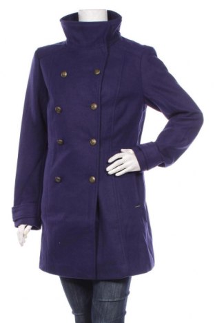 Дамско палто Bruno Banani, Размер L, Цвят Син, 82% полиестер, 10% вълна, 5% полиакрил, 2% полиамид, 1% памук, Цена 144,42 лв.