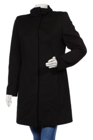 Дамско палто Hugo Boss, Размер M, Цвят Черен, 62% полиестер, 33% вискоза, 5% еластан, Цена 333,37 лв.