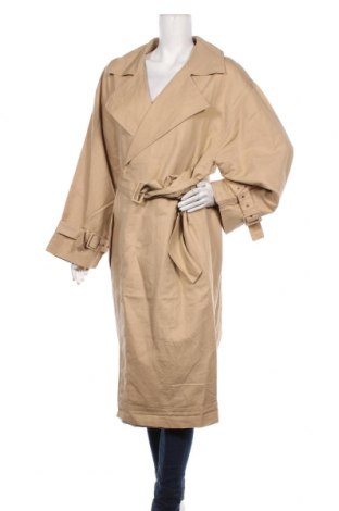 Дамско палто Levi's, Размер M, Цвят Кафяв, 55% лен, 45% памук, Цена 227,37 лв.