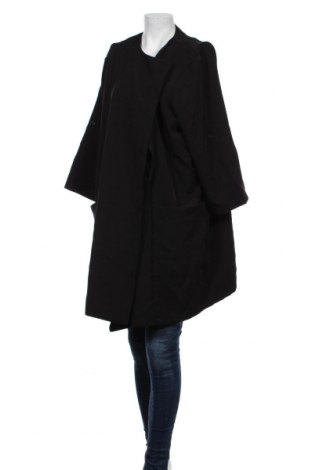 Дамско палто Pieces, Размер XXL, Цвят Черен, 95% полиестер, 5% еластан, Цена 82,36 лв.