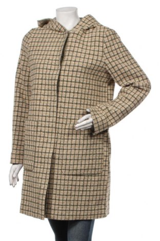 Дамско палто Tom Tailor, Размер S, Цвят Бежов, 86% полиестер, 14% вълна, Цена 132,30 лв.