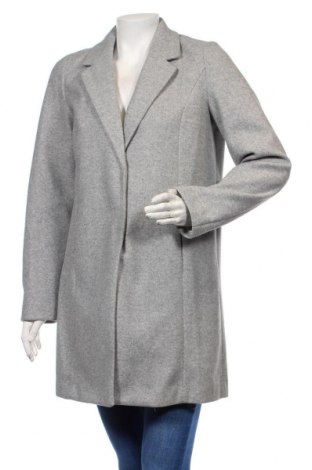 Дамско палто Vero Moda, Размер S, Цвят Сив, 100% полиестер, Цена 55,68 лв.