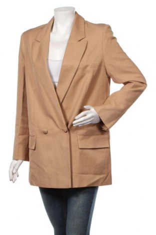 Γυναικείο σακάκι ASOS, Μέγεθος S, Χρώμα  Μπέζ, 100% πολυεστέρας, Τιμή 16,61 €