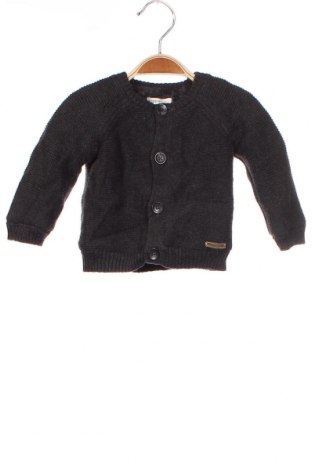 Kinder Strickjacke Noppies, Größe 2-3m/ 56-62 cm, Farbe Grau, Baumwolle, Preis 13,92 €