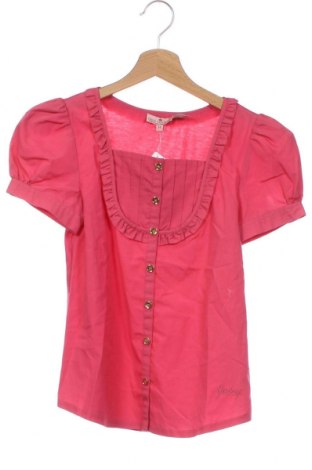 Детска риза Juicy Couture, Размер 14-15y/ 168-170 см, Цвят Розов, Памук, Цена 69,00 лв.