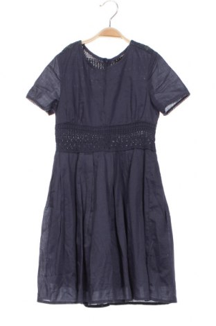 Dziecięca sukienka Sisley, Rozmiar 7-8y/ 128-134 cm, Kolor Niebieski, Bawełna, Cena 92,76 zł