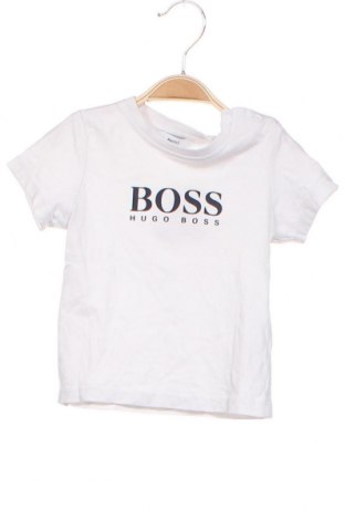 Dětské tričko  BOSS, Velikost 6-9m/ 68-74 cm, Barva Bílá, Bavlna, Cena  756,00 Kč