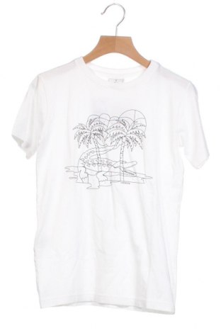 Детска тениска Lacoste, Размер 8-9y/ 134-140 см, Цвят Бял, Памук, Цена 40,05 лв.
