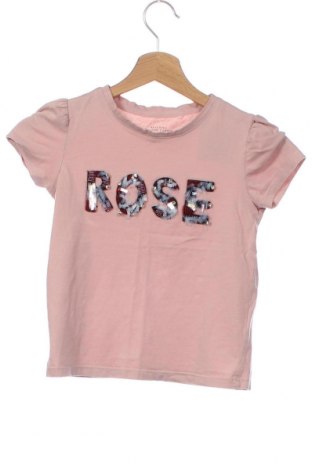 Детска тениска Reserved, Размер 6-7y/ 122-128 см, Цвят Розов, 100% памук, Цена 16,00 лв.