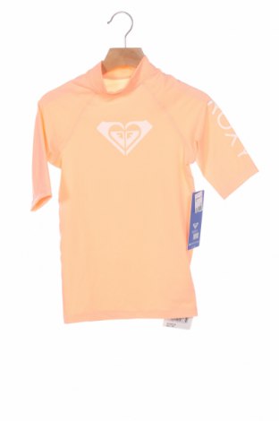 Детска тениска Roxy, Размер 9-10y/ 140-146 см, Цвят Оранжев, 87% полиестер, 13% еластан, Цена 22,05 лв.