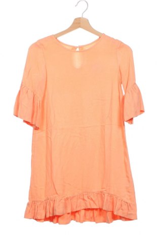 Kinder Tunika H&M, Größe 8-9y/ 134-140 cm, Farbe Orange, Viskose, Preis 18,09 €
