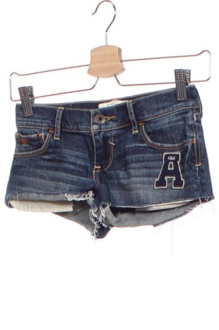 Детски къс панталон Abercrombie Kids, Размер 9-10y/ 140-146 см, Цвят Син, 99% памук, 1% еластан, Цена 28,00 лв.