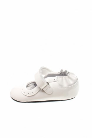Детски обувки Robeez, Размер 17, Цвят Бял, Естествен велур, Цена 15,80 лв.