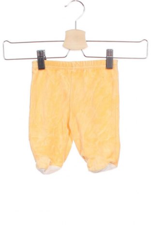 Детски панталон, Размер 0-1m/ 50 см, Цвят Жълт, Цена 20,16 лв.