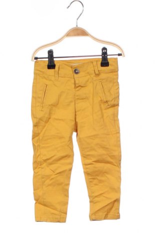 Детски панталон, Размер 2-3y/ 98-104 см, Цвят Жълт, Памук, Цена 4,99 лв.
