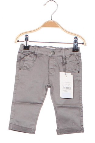 Детски панталон Belly Button, Размер 2-3m/ 56-62 см, Цвят Сив, 98% памук, 2% еластан, Цена 24,15 лв.