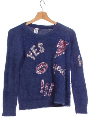 Детски пуловер Here+There, Размер 10-11y/ 146-152 см, Цвят Син, Цена 21,84 лв.