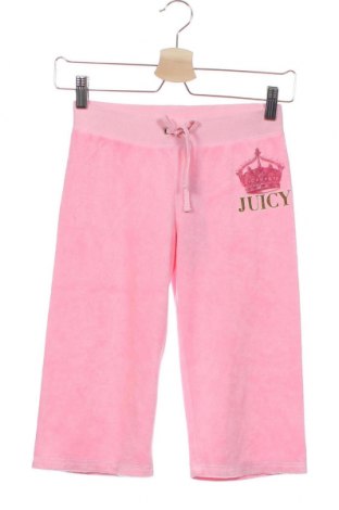 Dziecięce spodnie sportowe Juicy Couture, Rozmiar 9-10y/ 140-146 cm, Kolor Różowy, 80% bawełna, 20% poliester, Cena 284,67 zł